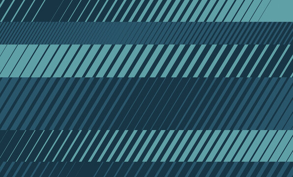 Abstract Blue Striped Metal Texture Background Design