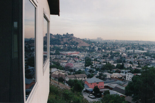 Shot on Film: Los Angeles Neighborhood at Dusk