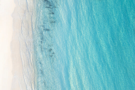 A beach and the ocean. Eyre Peninsula. South Australia.