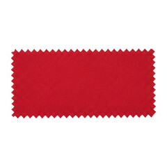 Obraz premium Red fabric texture closeup