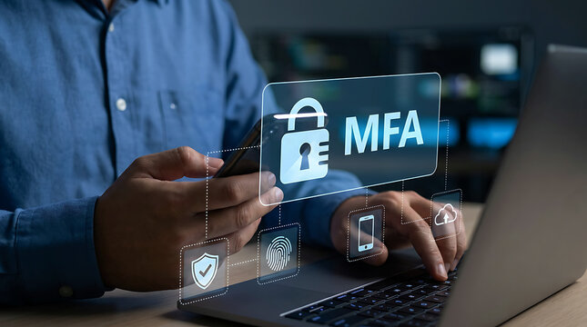 MFA Verification Code Authentication Security Digital Identity Protection