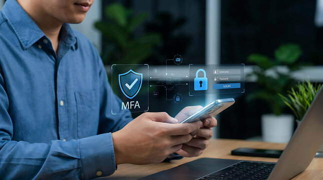 MFA Verification Code Authentication Security Digital Identity Protection