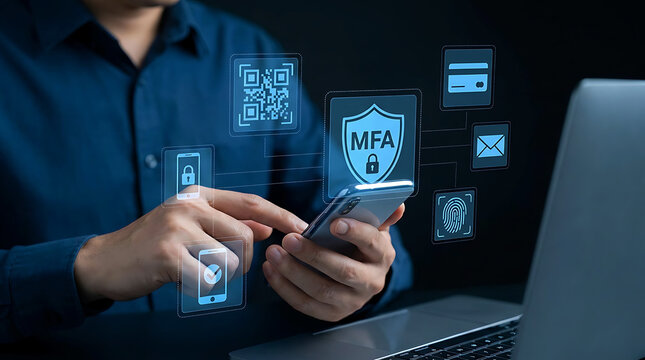 MFA Login Security Authentication Mobile Access Protection System