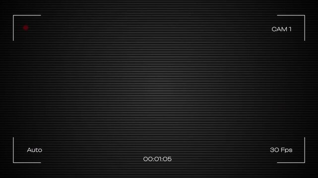Vintage CCTV Screen Overlay Retro Surveillance Effect