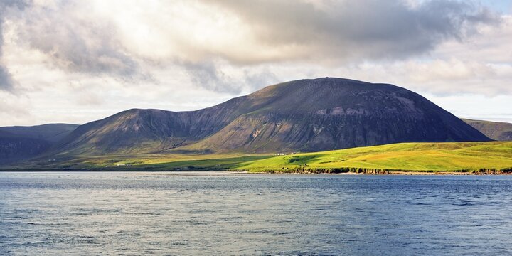 Ward Hill mountain, Hoy Island, West Coast, Orkney Islands, Scotland, Great Britain