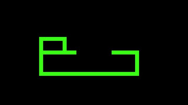 Retro Pixel Art Export Icon Animation