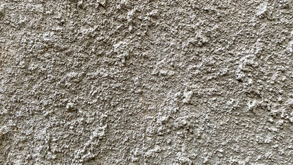 Rough stucco texture with coarse pebble dash finish. grey grunge background. © Dennis