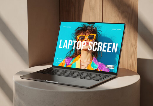 Laptop Screen Mockup