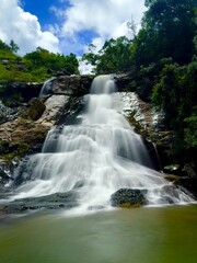Obraz premium waterfall in the forest