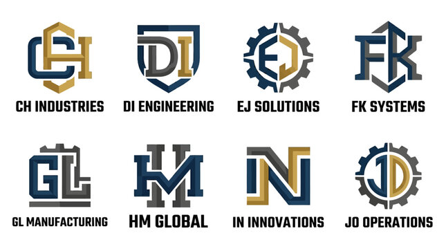 Industrial Company Logos and Brands 1.