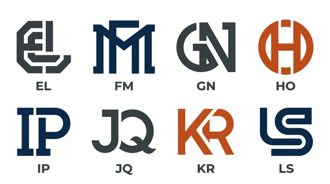 Letters and Alphabet Logo Designs.