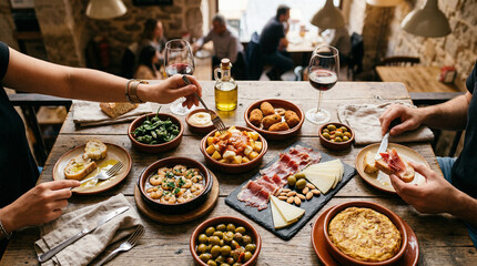Fototapeta premium Spanish food 