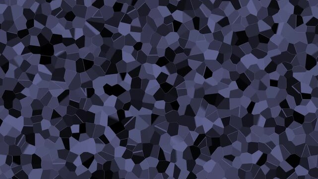 Abstract Mosaic Background: A dark, abstract mosaic pattern with irregular, polygonal shapes in varying shades of blue and grey, creating a textured and modern graphic backdrop.