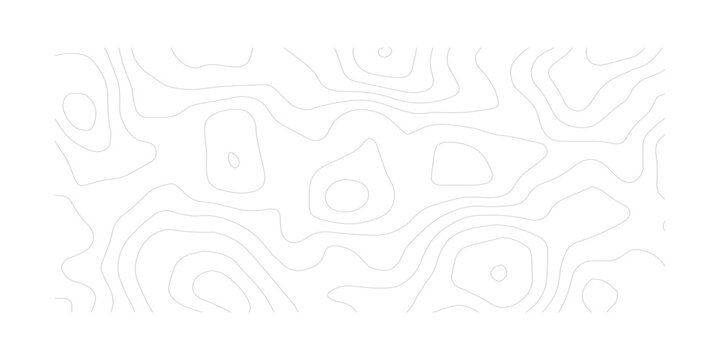 Complex Topography Height Map Illustration Featuring Flowing Terrain Layers and Natural Landform Patterns | Transparent Geographic Background for Mountain Adventure, Hiking Trails, Travel Guides and W