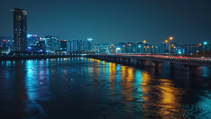 Fototapeta premium city night