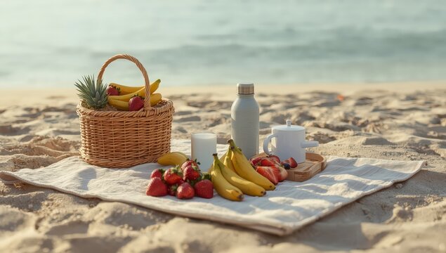 Cesta de verduras y frutas frescas en una mesa para una comida vegetariana saludable y org&aacute;nica