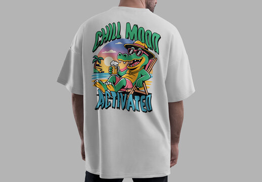 Beach Vacation Cartoon Tshirt
