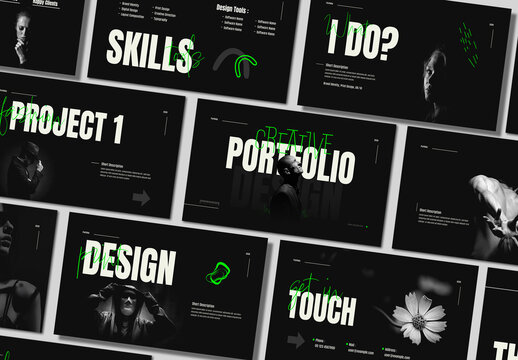 Creative Portfolio Presentation Template Design