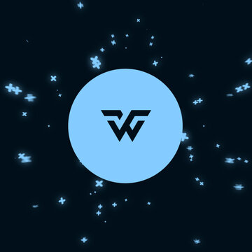 Circle Logo Reveal Square Dark Background App Brand Animation Clean