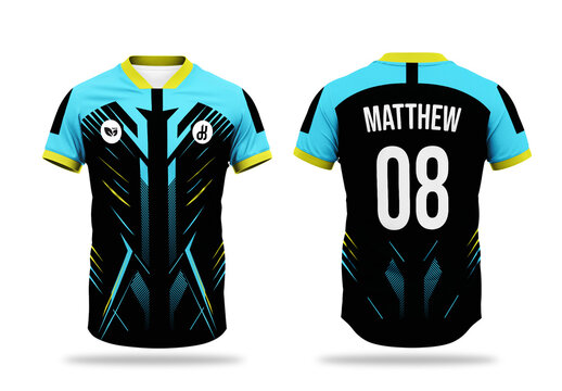 Modern Soccer Jersey Template Design