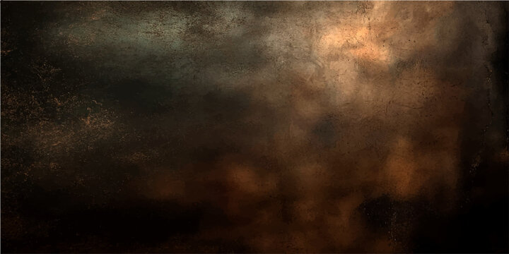 Mysterious, dark, and turbulent atmospheric smoke or dust clouds with hints of fiery orange, evoking a sense of dramatic unease or intense primordial energy.