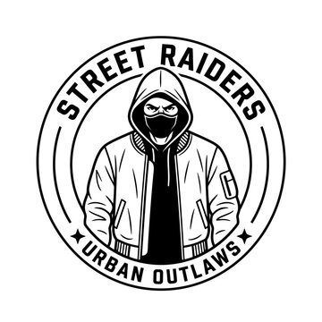 Street Raider Urban Outlaw Logo.