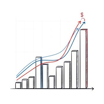 Growth comparison over time