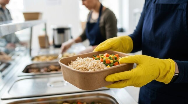 Food Donation Volunteer Service
