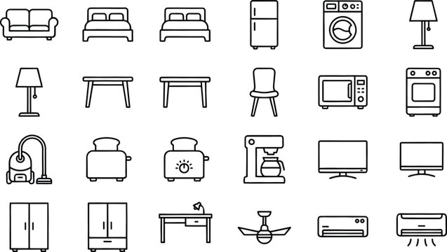 Battery power and energy storage icon set sketch style hand drawn vector symbols for charging low battery status and solar power grid