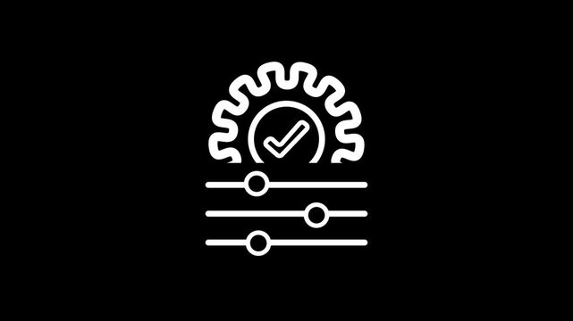 Increase Decrease Control Animation | UI Adjustment Slider Motion Graphic