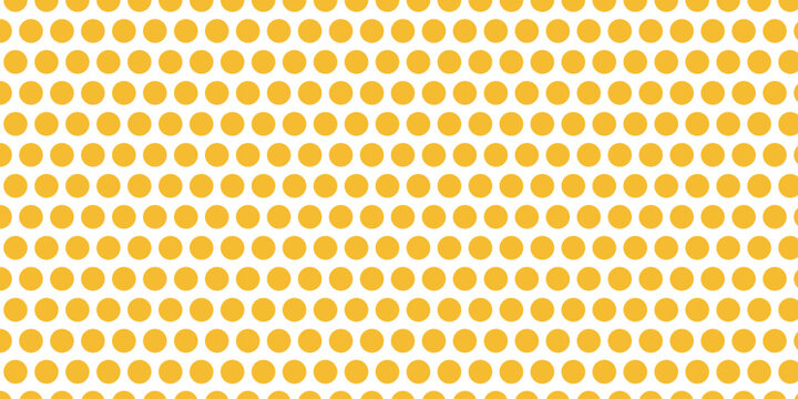 simple golden color big dot pattern vector for banner poster background.