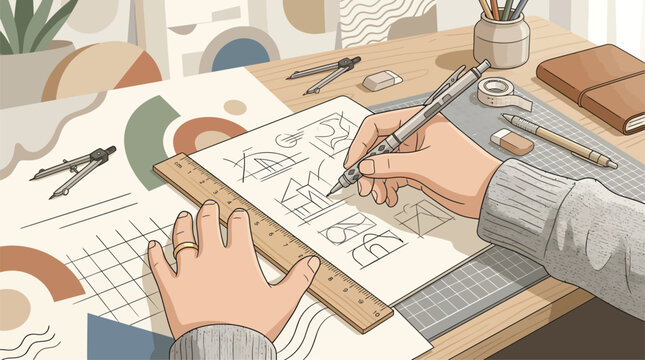 Graphic Design Process, Logo Creation, Creative Branding Workshop, Business Identity Design