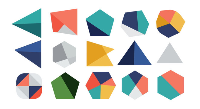 Geometric Shapes Collection - Abstract Design Elements