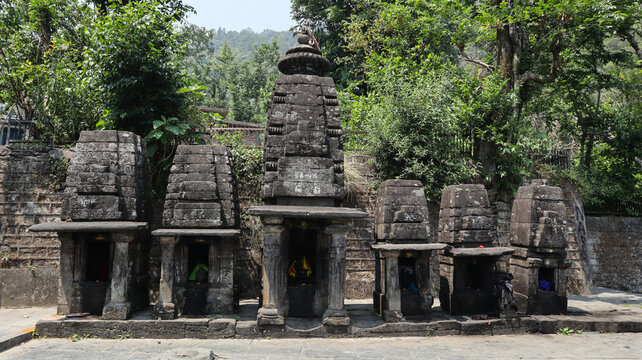 Ancient Shri Narayan Koti Group of Temple, Guptakashi, Uttarakhand, India.