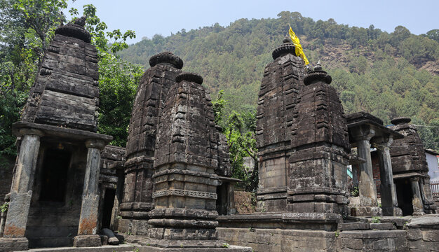 Ancient Shri Narayan Koti Group of Temple, Guptakashi, Uttarakhand, India.