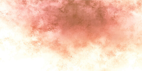 Obraz premium Abstract watercolor texture background, soft peach and coral pink gradient wash, artistic paint splatter effect, ethereal cloud-like design for creative projects