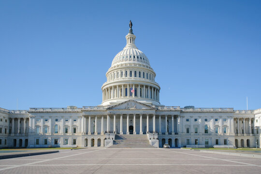 The U.S. Capitol Building, a landmark building in Washington, D.C.