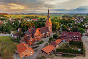 Bazylika Narodzenia Najświętszej Maryi Panny w Gietrzwałdzie.  © Janusz Lipiński