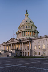 Obraz premium The U.S. Capitol Building, a landmark building in Washington, D.C.