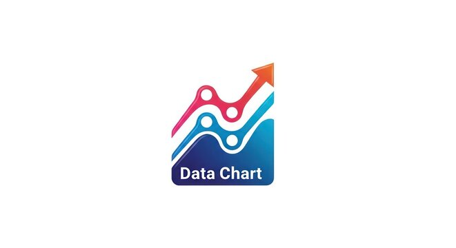 Business Data Chart Graph Icon.