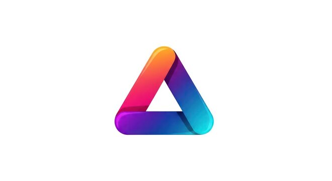 Adobe Creative Cloud colorful triangle logo.