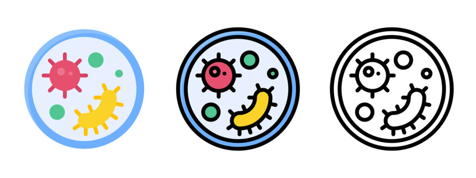 Bacteria Microorganism Disease Symbol