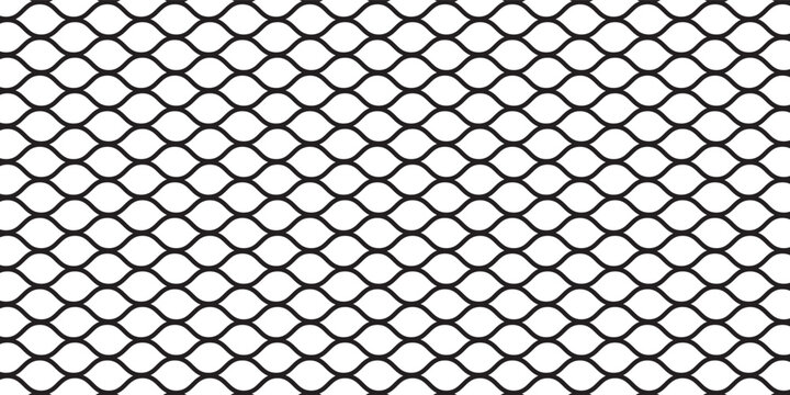 Mesh texture for fishing nets. Seamless pattern for sportswear or soccer goal, volleyball net, basketball hoop, hockey, athletics. Abstract net background modern arts