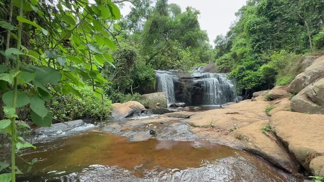 Williams Falls located on the Zomba Plateau in Malawi.