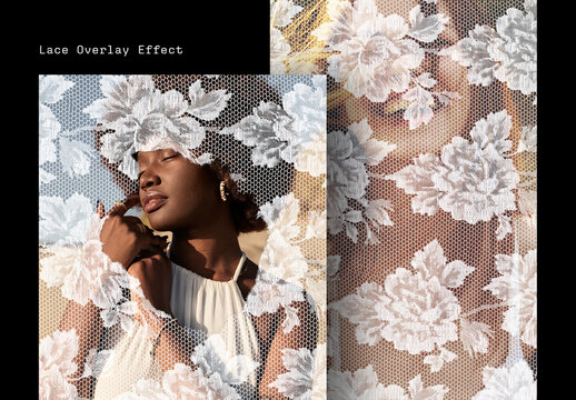 Lace Portrait Overlay Effect
