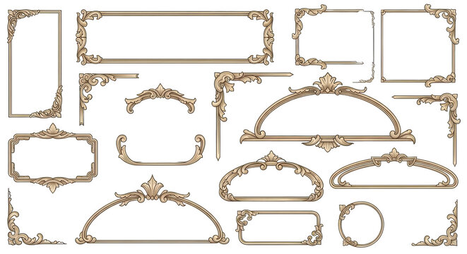 Classic Ornate Picture Frames Collection