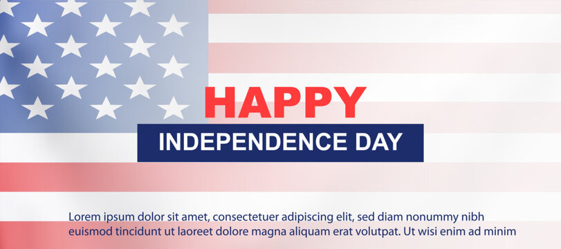 American flag background with stars and stripes pattern perfect for Independence Day celebrations, patriotic events, and USA-themed designs with red, white, and blue colors.