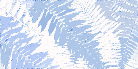 fern frond watercolor painting botanical nature leaf © Prodip
