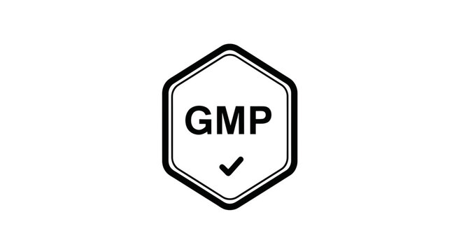 GMP Good Manufacturing Practice Logo.