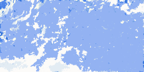Fototapeta premium stippled blue texture with white speckles dots